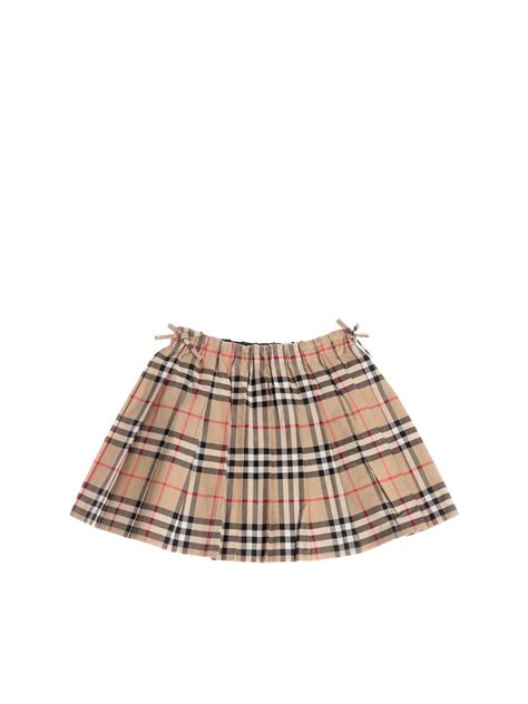 burberry pearl check pleated skirt|Burberry pleated skirt vintage.